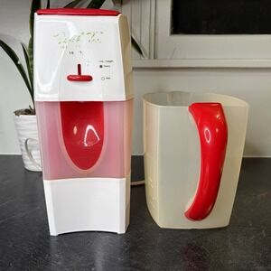 Mr Coffee TM75RS 3 Quart Red Iced Tea Maker W Pitcher NO Lid